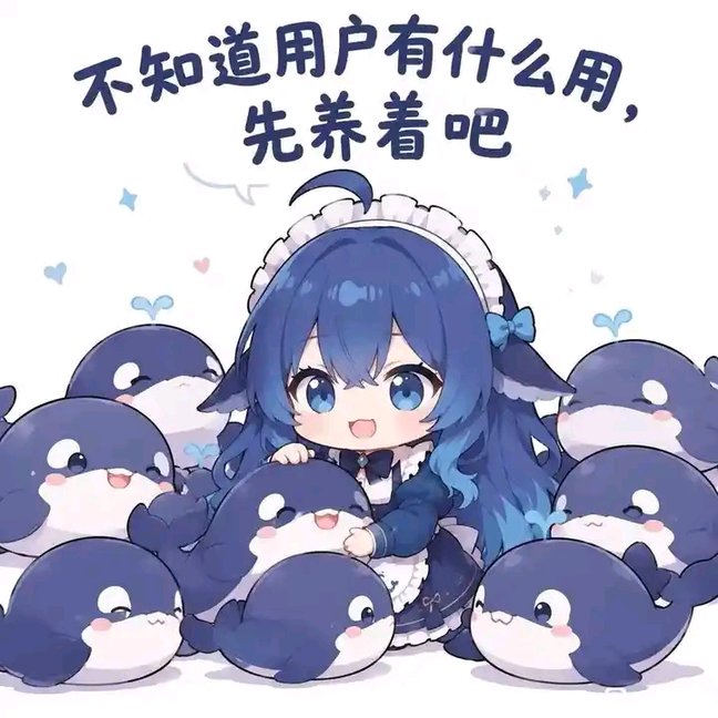 墨鸢选择的二次元形象